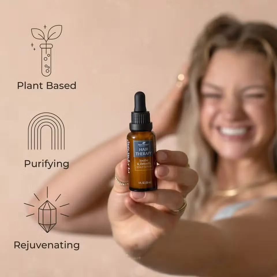 Plant Therapy | Hair Therapy Soothe & Detoxify Scalp Serum