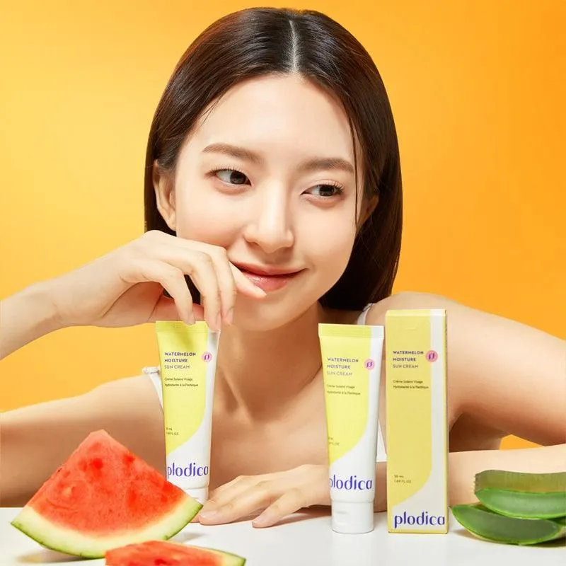 plodica Watermelon Moisture Sun Cream SPF 50  PA     50ml