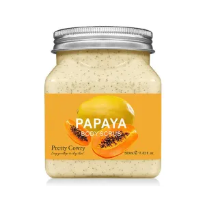 Pretty Cowry Papaya Face & Body Scrub 500ml