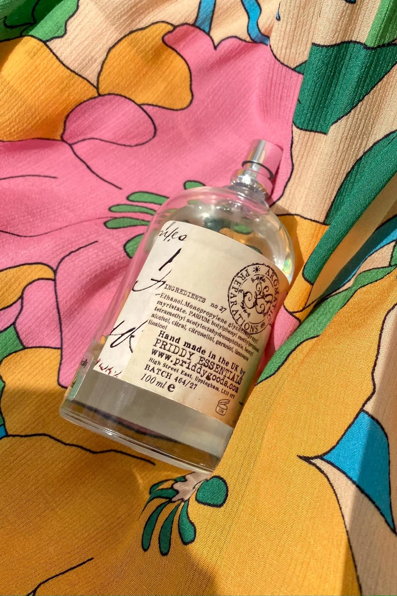 Priddy Essentials Orange Blossom Anywhere Spray
