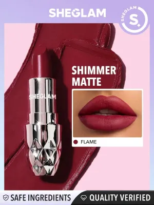 SHEGLAM Starlight Velvet Lipstick - Flame