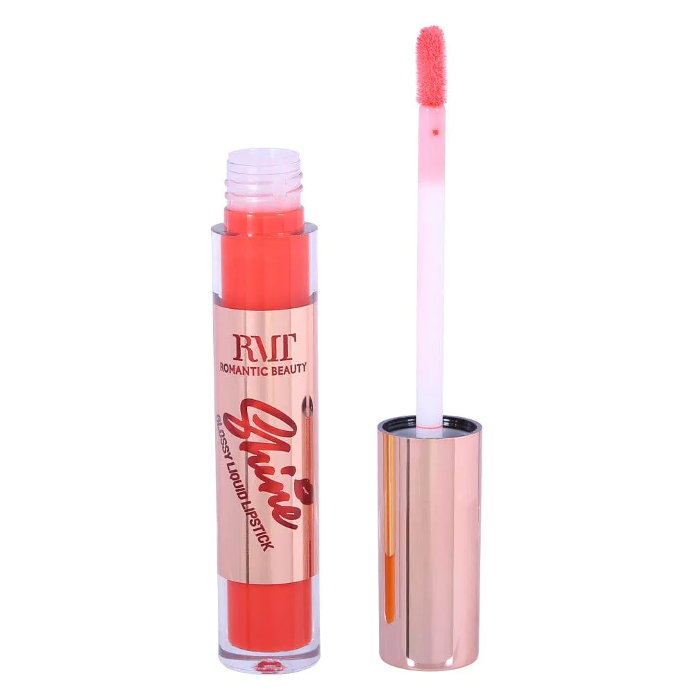 Shine Glossy Red Tone Liquid Lipstick (24 units)
