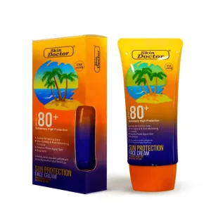 Skin Doctor Extremely High Sun Protection Face Cream SPF 80  - 50g