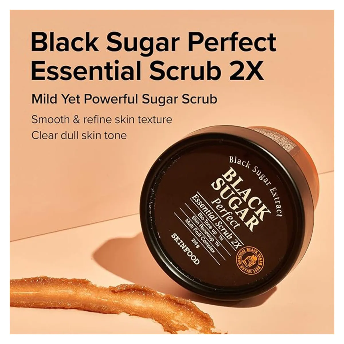 Skinfood Black Sugar Perfect Essential Scrub 2X