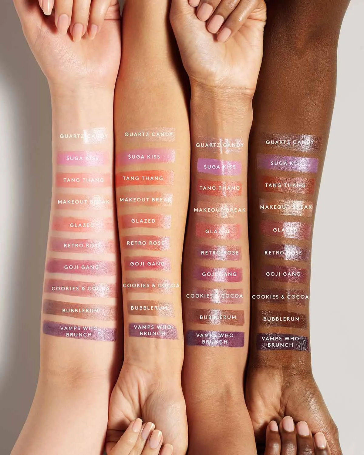 Slip Shine Sheer Shiny Lipstick — Quartz Candy
