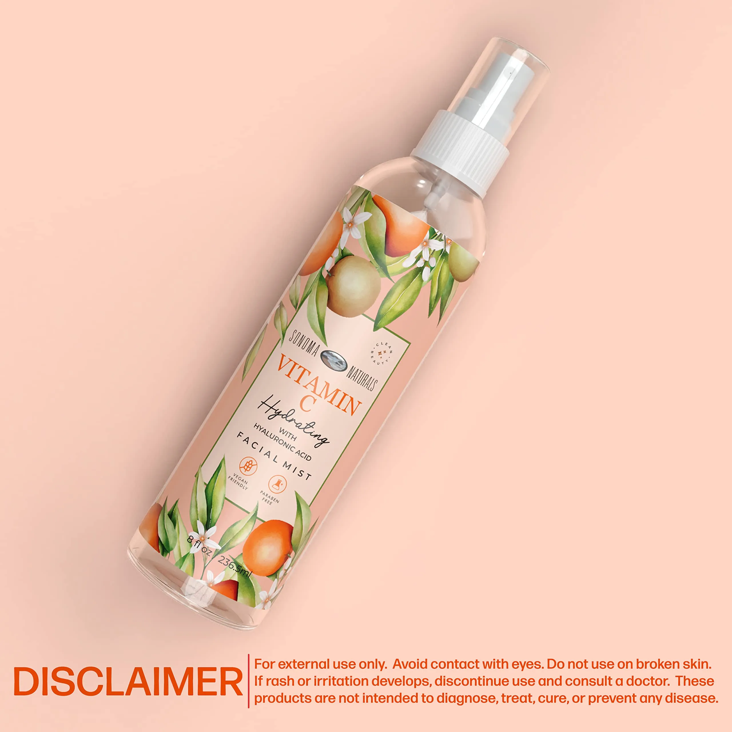 Sonoma Naturals Vitamin C Hydrating Facial Mist, 8 fl oz