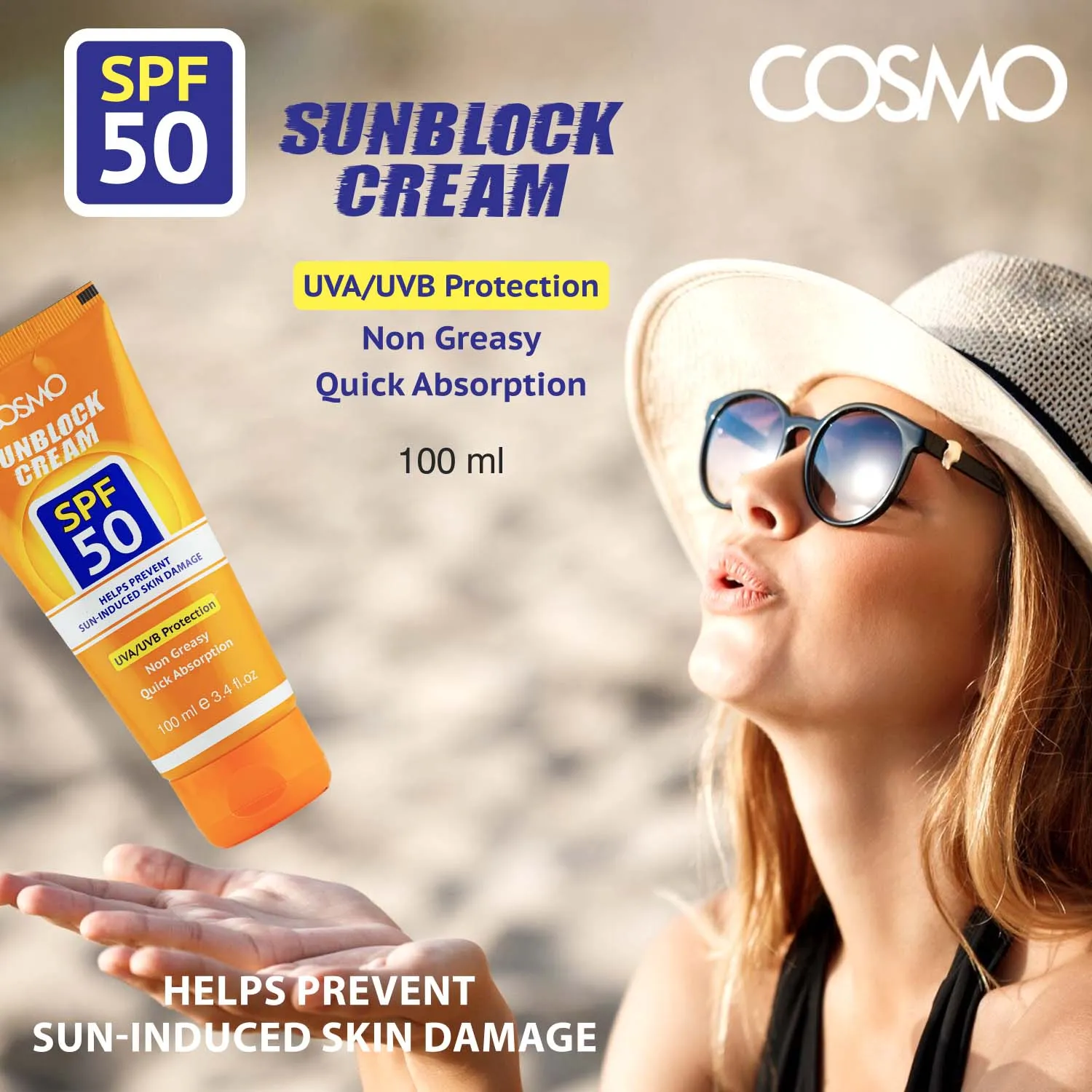 SUNBLOCK CREAM SPF 50