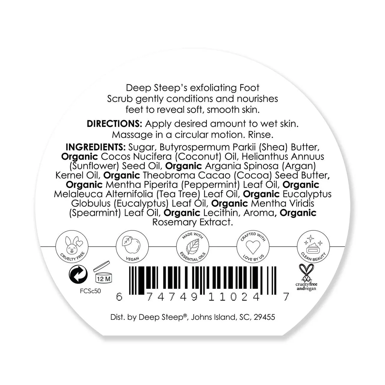 Therapeutic Foot Scrub - Candy Mint