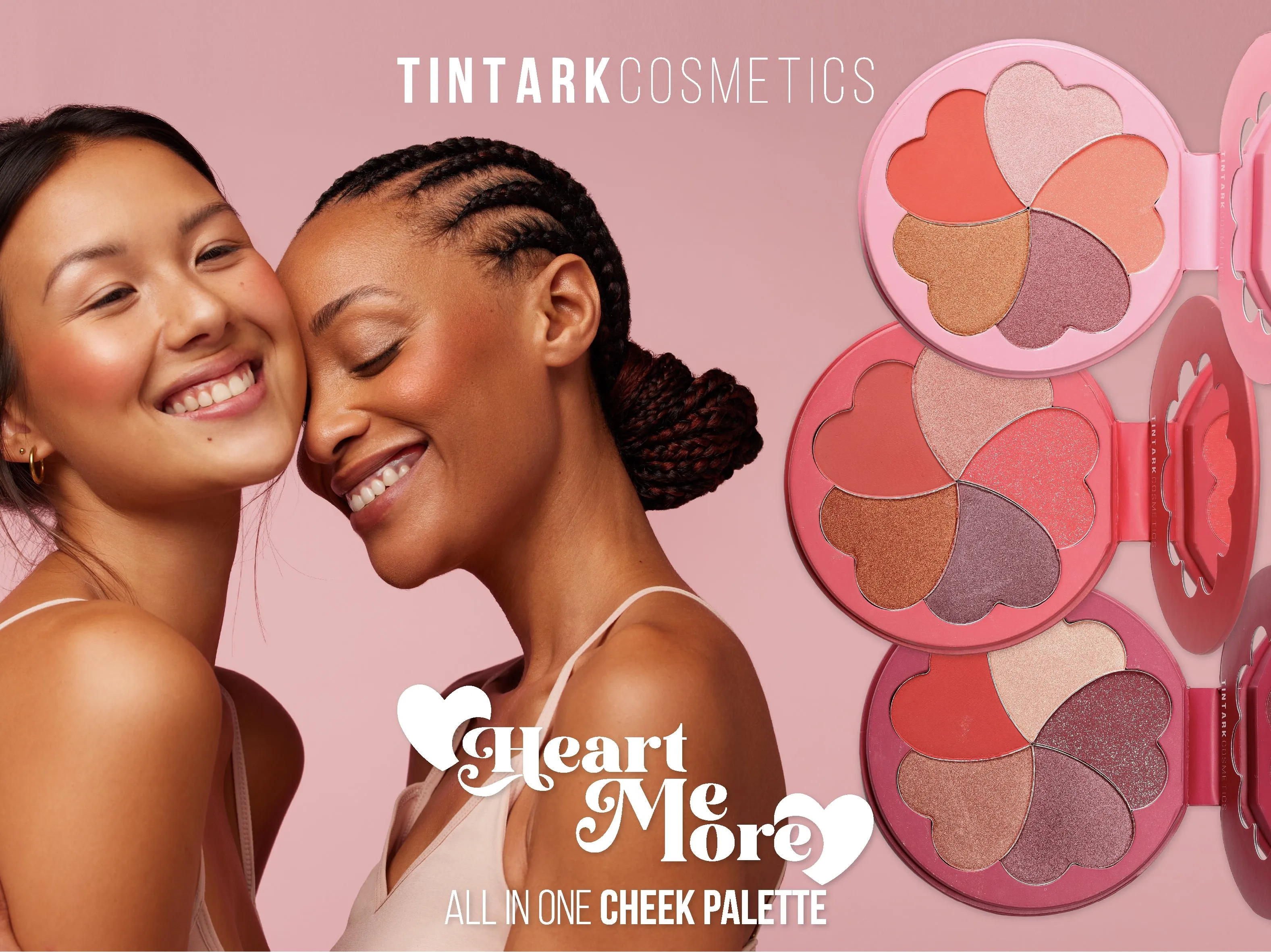 TINTARK Heart Me More Blush Palette - Dark