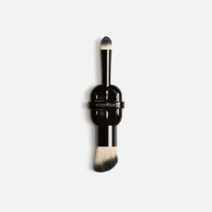 USA* Cheek & Shadow Brush Duet   Travel Caps - Vegan