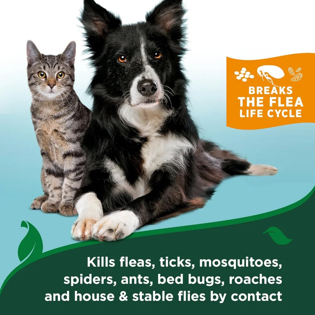 Vet's Best Flea & Tick Cat and Home Spray Cotton Spice Scent (14 oz)