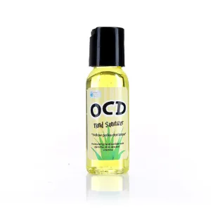 Yellow Polka Dot Bikini OCD Hand Sanitizer